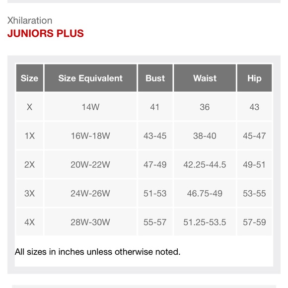 Xhiliration High Waist Side Tie Bikini Bottom Plus Size 14W 16W/18W 20W/22W - Picture 5 of 5